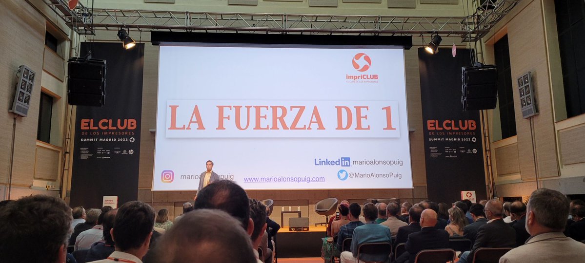 Asistimos al primer evento #summitmadrid2022 de <a href="/impriclubIberia/">Impriclub Iberia</a>
#artesgráficas #casaencendida #impriCLUB #GrupoPanorama