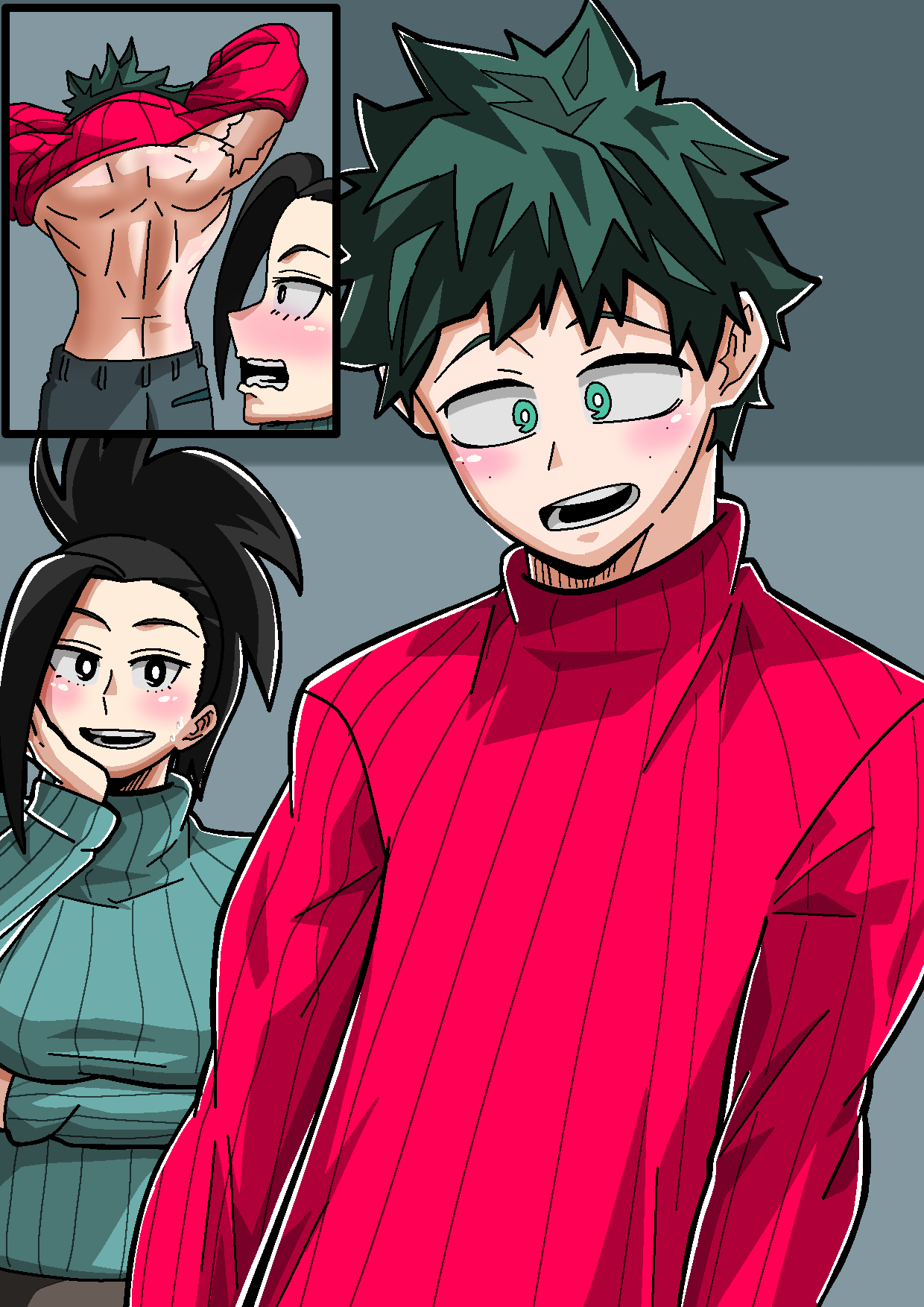 DrawMarks 🔞 @PATREON | ヘンタイアーティスト | OpenComms 03 on X: Gift | Izumomo  #nsfwtwt #MyHeroAcademia #momoyaoyorozu #izukumidoriya #izumomo  t.cofEUgOv3eDh  X