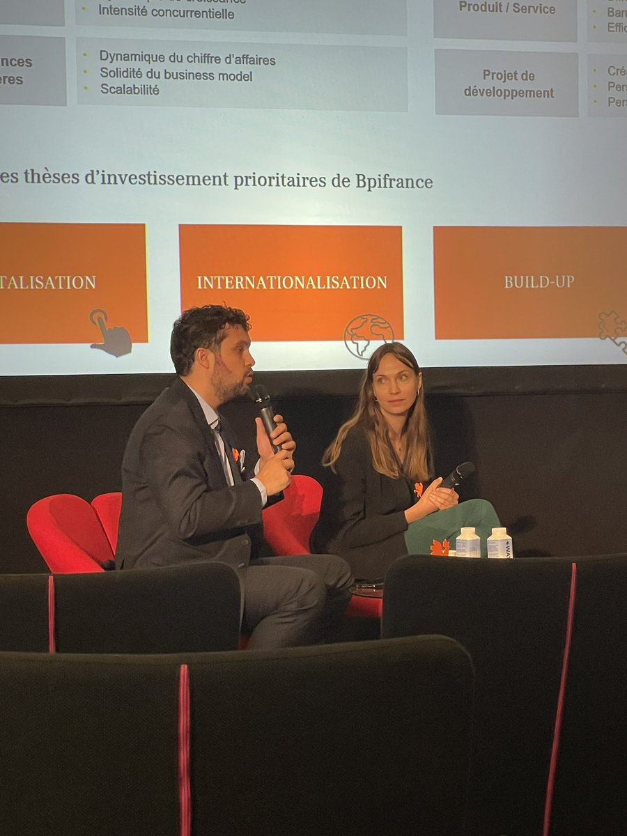 Merci aux entrepreneurs d’<a href="/AskMonaParis/">Ask Mona</a> et d’<a href="/emissiveVR/">Emissive</a> d’avoir partagé leur retour d’expérience  avec <a href="/Bpifrance/">Bpifrance</a> au <a href="/salonsitem/">SITEM</a>.
C’est un « grand continuum de financement des startups de la culture » ! <a href="/valentinschmite/">Valentin Schmite</a>