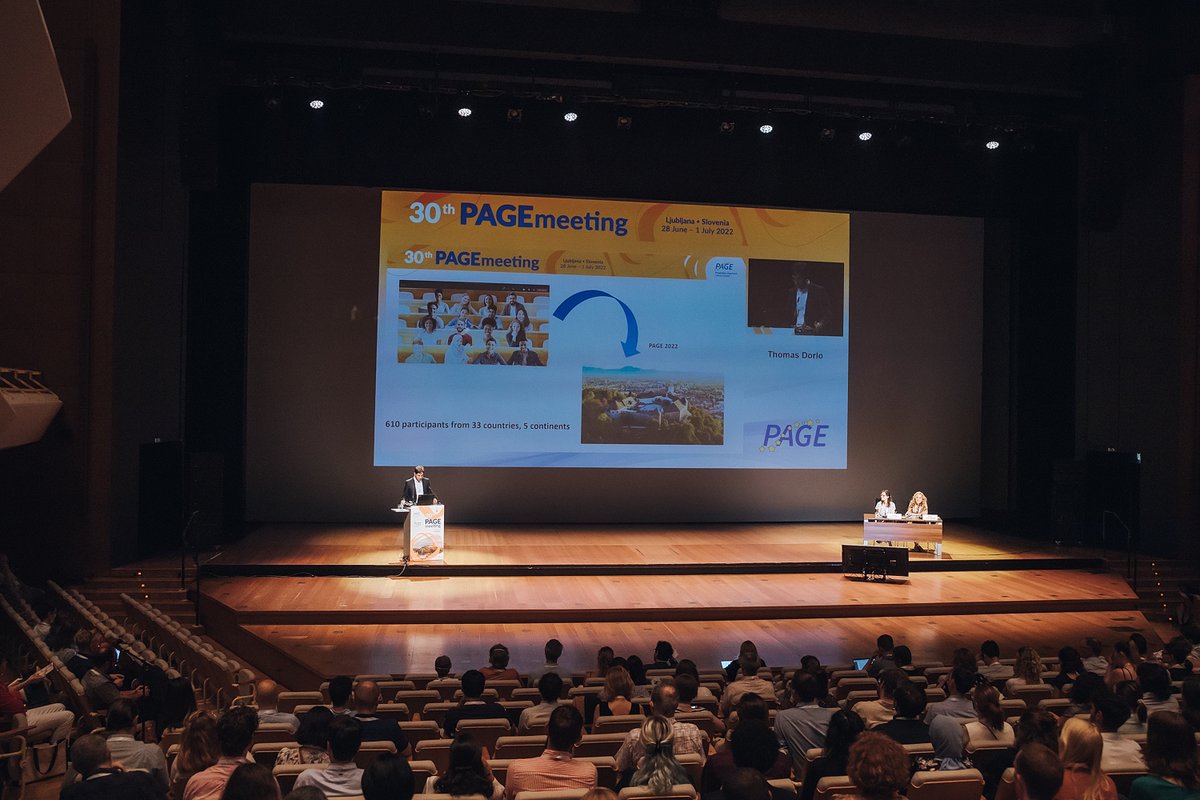 AFEAevents's tweet photo. It’s a Full House for Page Meeting 2022 at the CD Congress Centre in the beautiful city of Ljubljana!
More Information 👉 https://t.co/bWom8STp9n
@page_meeting 
#PAGE2022 #pharmacometrics #ljubljana #sustainability #afeameetings https://t.co/gnoQi9nOqY