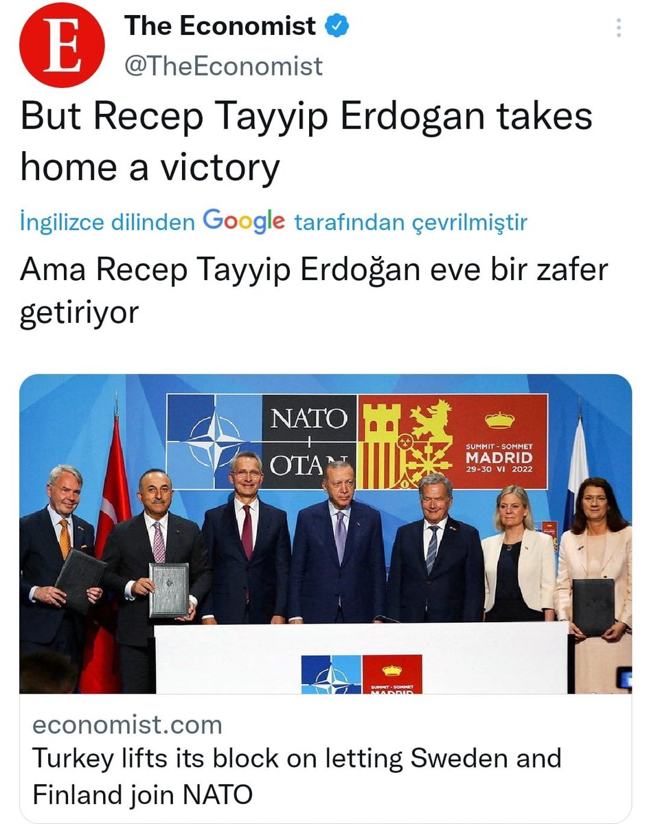 Dünya beşten büyüktür.
Dünya Lideri Recep Tayyip Erdoğan.
#RecepTayyipErdogan