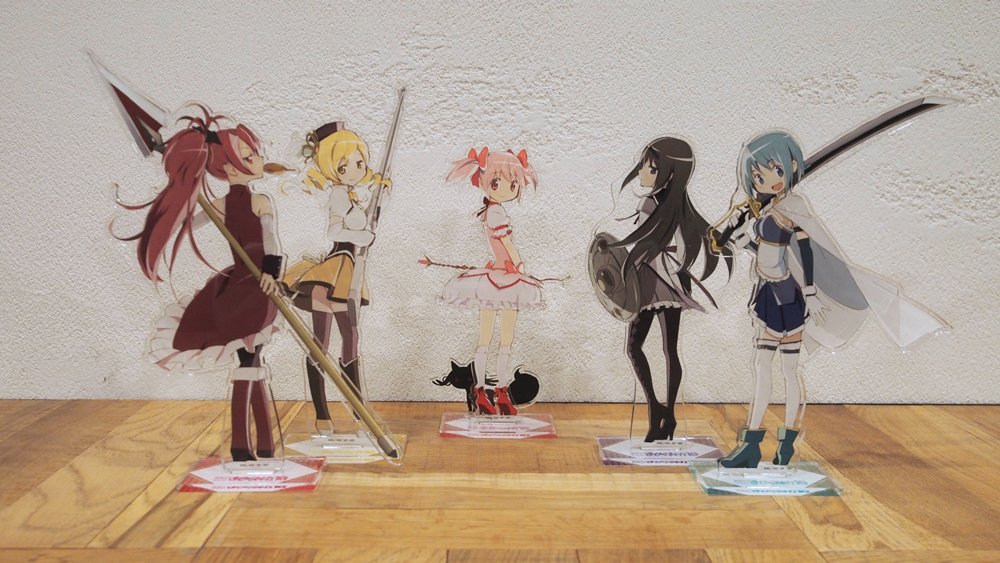 激レア 魔法少女まどか☆マギカ10周年Anniversary アクリルマスコット 愛知会場開催中!】 『#魔法少女まどかマギカ 10(展)』 ☆グッズ紹介