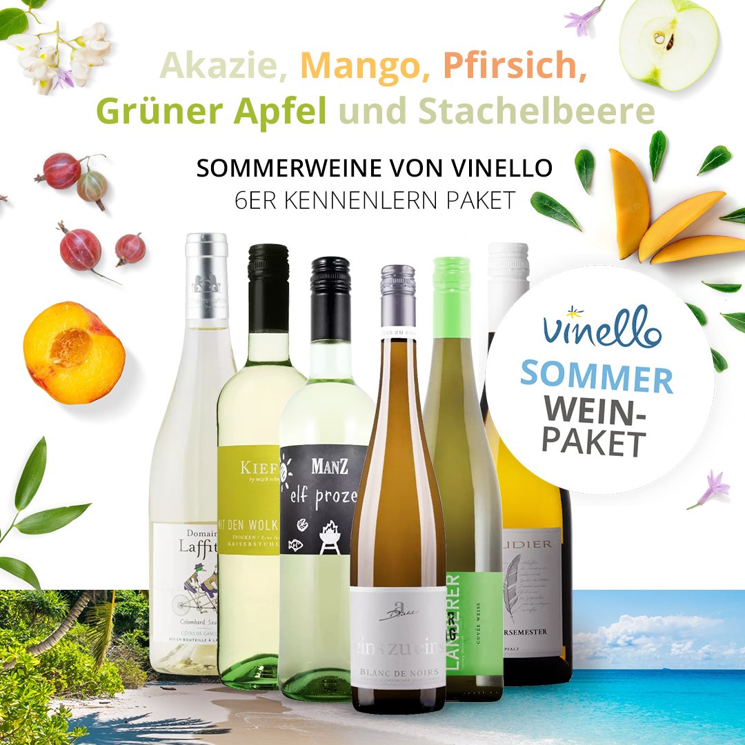 🍷 Deine Sommerhits für Kaiserwetter ☀️ 
Ein Sonnenschirm⛱, ein Planschbecken und Wein. Wir haben ihn gefunden: sechsmal herrlich leichter und knackiger Trinkgenuss für die sonnigen Tage.😎
👉bit.ly/sommerweinetwp
#sommerwein #wein #wine #weinsommer #winetime #weißwein