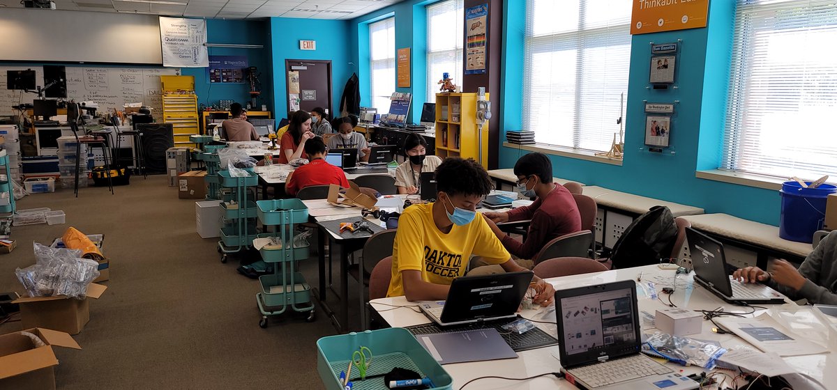 Jim Egenrieder (@jegenrieder) on Twitter photo from the <a href="/Thinkabit_Lab/">Thinkabit Lab</a> <a href="/VTmetroDC/">Virginia Tech in the DC area</a> : Wearable Technology Camp - Days 1 and 2
Group learning and discussion of IoT, Smart Cities and Sustainability transitions to student-driven projects.
thinkabit.tech/2022/06/wearab… from the <a href="/Thinkabit_Lab/">Thinkabit Lab</a> <a href="/VTmetroDC/">Virginia Tech in the DC area</a> : Wearable Technology Camp - Days 1 and 2
Group learning and discussion of IoT, Smart Cities and Sustainability transitions to student-driven projects.
thinkabit.tech/2022/06/wearab…