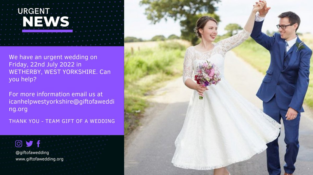 Gift Of A Wedding tweet media