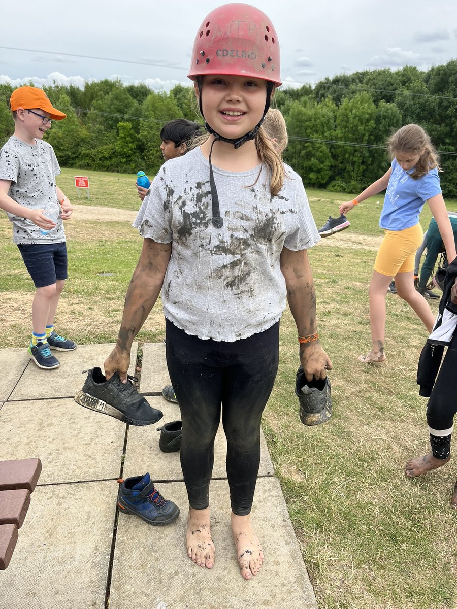 DAS28's tweet photo. Walk The Plank!!   Muddy but happy 😁@MissDevlinLMS @LongMeadowSch https://t.co/jhdWCOXQwN
