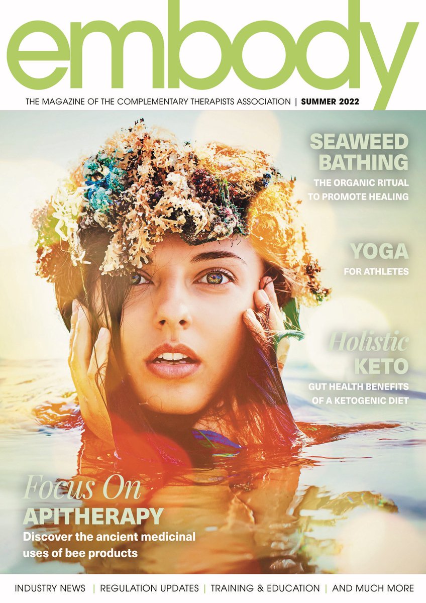 The summer issue of Embody is here ☀️ Available to all CThA members via the online members hub

CThA.com

#CThA #ComplementaryTherapy