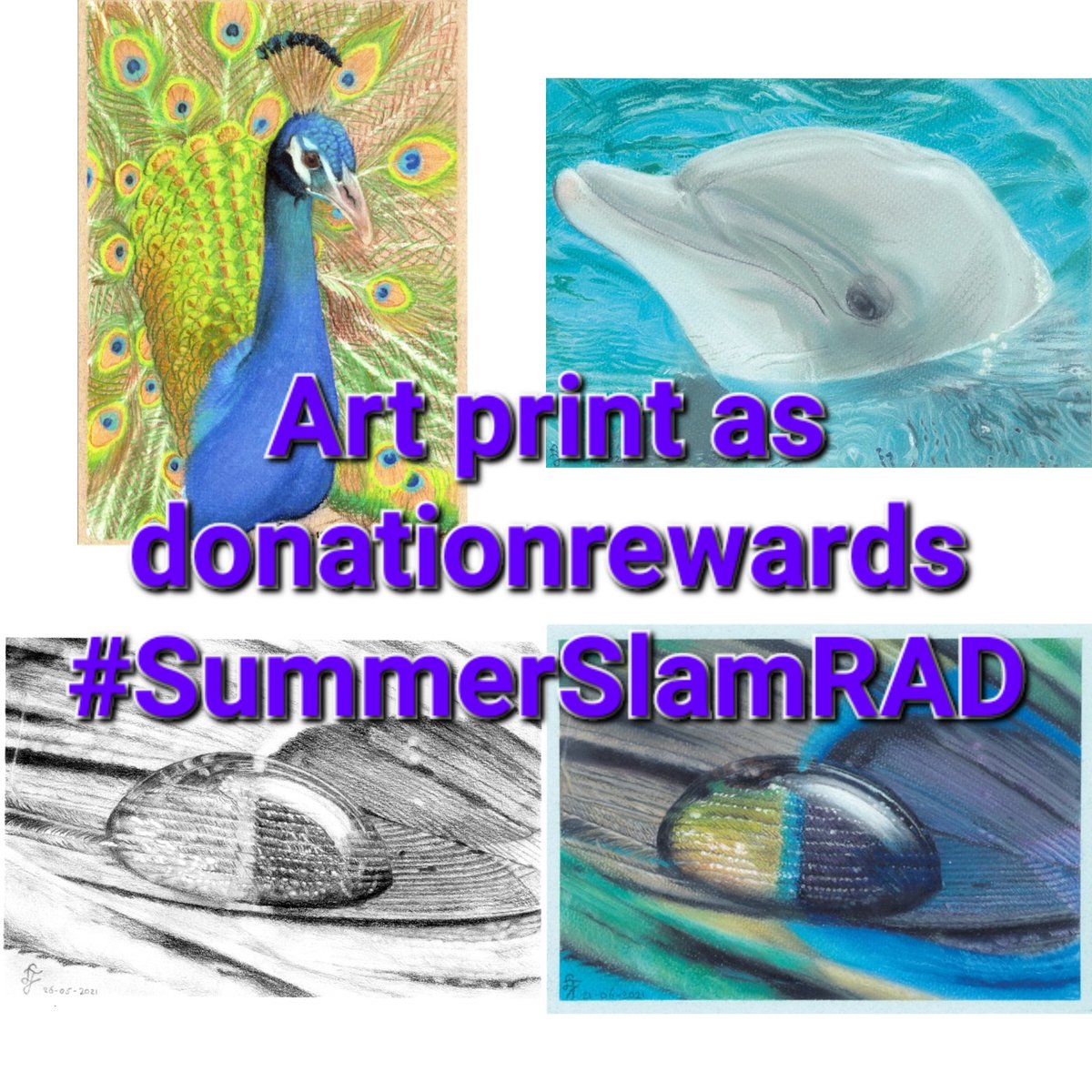 Lifaja_Art's tweet photo. Last day of #SummerSlamRAD! For this last day I opened up all the Art-print rewards so if you missed out on one and still want to get one, now is your chance! Check out my tiltify to donate to #youarerad and get one of these A5 prints.
https://t.co/u9jqm5lV8D https://t.co/h640tkb3j1