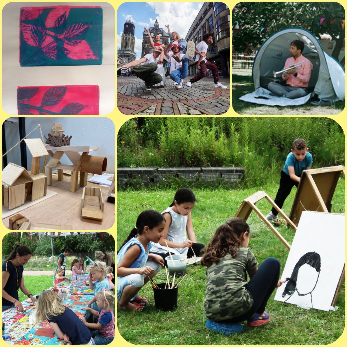 Kom #Zandhappen 12, 13, 14 juli. Gratis, instuifvakantieactiviteiten 2 t/m 12 jaar door #BSHetZand, #C19, #DOCK. Dank #initiatievenfonds. Met #Wunderle, #DeVrijstaat, #HerrieindeTent, #Squad, zandkeuken, voorlezen, timmeren, schilderen, schaapskooi + meer. t.ly/3YMb