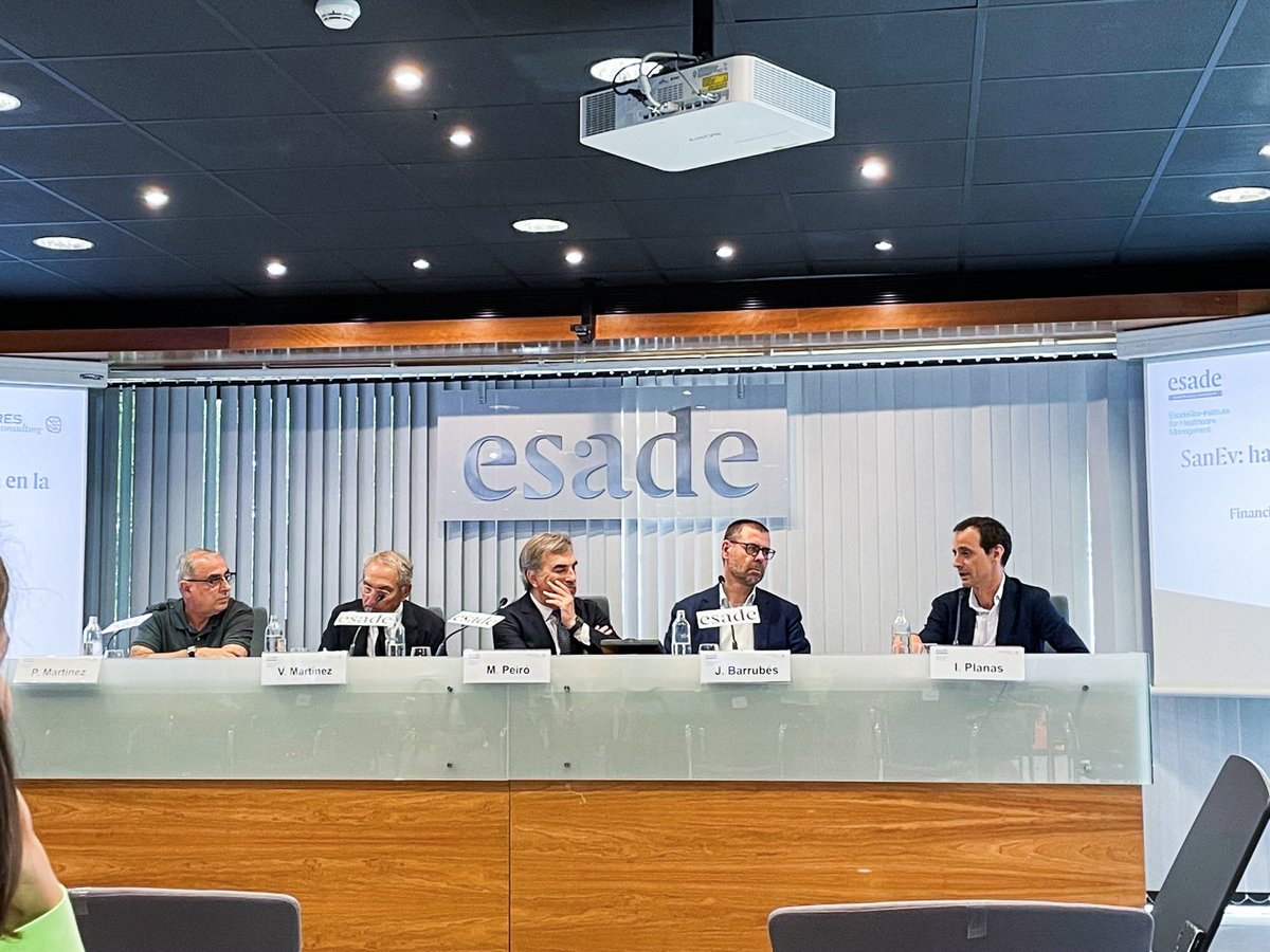 AntaresConsult's tweet photo. Ayer presentamos en @ESADE el informe 'Financiar los #servicios #asistenciales por actividad y resultados' con @manelpeiro @PmOlmos @jbarrubes #VicençMartinez e #IvanPlanas.
🔎 Informe completo ya disponible en: https://t.co/v7CFJWjdCa
📌 #VBHC @ESADEgov @GileadSciences https://t.co/7YbaQ7jHjK