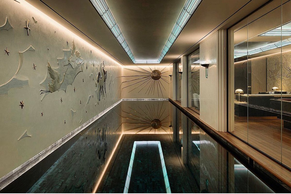 A beautiful Victorian home in the heart of Chelsea, completed with a home theatre, pool and games room integrated with smart home control. We designed and installed audio visual and lighting systems, working alongside renowned architectural/ interior designers @studioindigo
