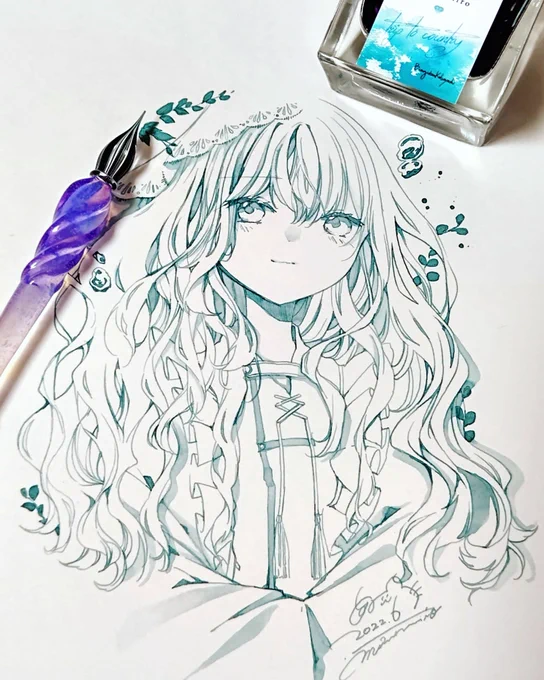 #フォロワー一万人以下の絵師が力作を投稿してたくさんのフォローを貰うタグ
透明水彩と万年筆インクとコピックがすきです…!髪の毛と柔らかさには拘りがある…🙏
誰かの心に引っ掛かりますように! 