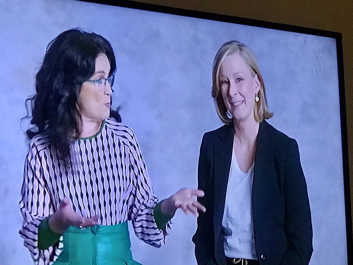 Thanks to my absolute fave @ABCaustralia women @leighsales @annabelcrabb - thanks for the inspiration, the guidance, the role models you have given me. I think you are both just amazing. Happy 90th birthday @ABCaustralia!!