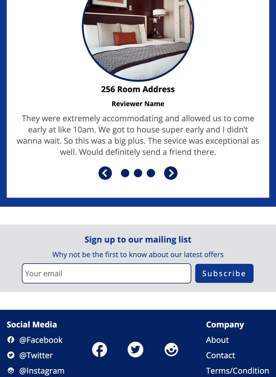 room booking web app ,mobile view