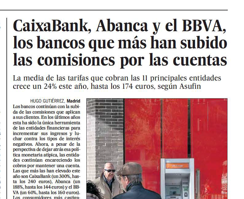 ETGafapasta's tweet photo. #CaixaBank, #Abanca y el #BBVA, los #bancos que más han subido las #comisiones por las #cuentas...
#timo #estafa #robo #engaño #especulación #manipulación
#mafia #putaMafia #ladrones #putosLadrones #lobbie #putoLobbie
la culpa de todo la tiene la #GuerraDeUcrania 🤪🤪🤪 https://t.co/uPybxOxX8o