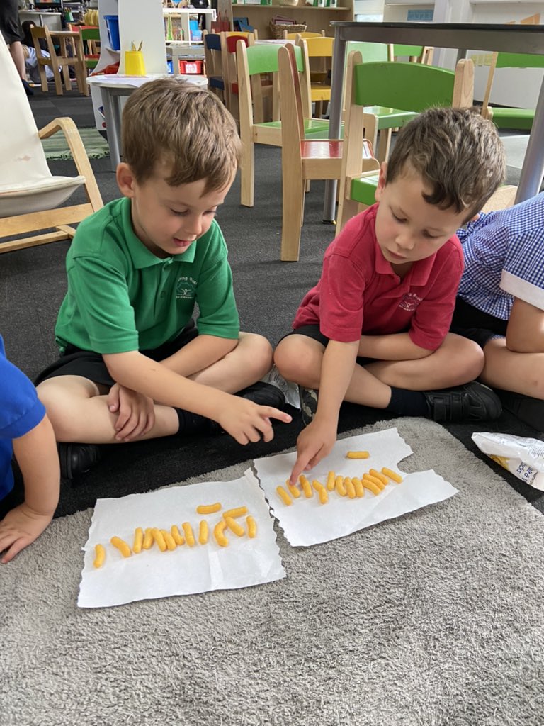 We loved todays Maths lesson! Half a packet of crisps with our friends! @KbaPrimary <a href="/KBuccleuchA/">KBA</a> <a href="/CarlyOakley01/">MissOakley</a>