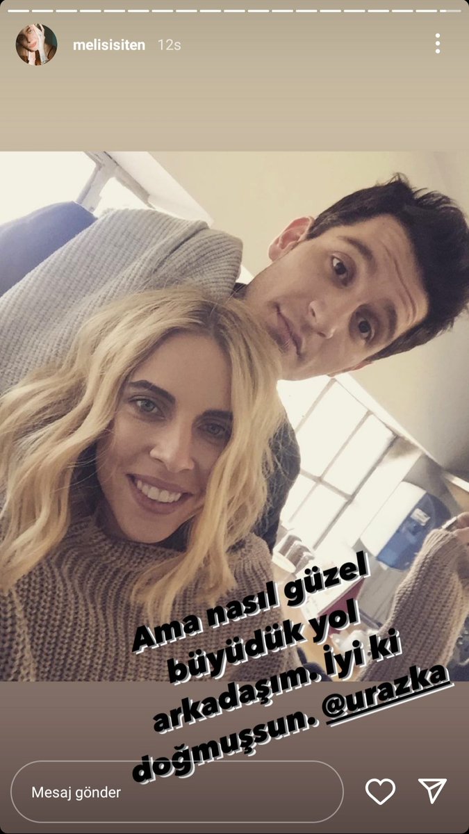 "Ömürlük yol arkadaşıyız biz." demişlerdi. Öyle de oldular ve hâlâ da olmaya devam ediyorlar. Çok güzel bir şeyi başarıyorsunuz canım Uraz ve Melis.. İkiniz de iyi ki doğmuşsunuz. 🫶

#UrazKaygılaroğlu • #Melisİşiten