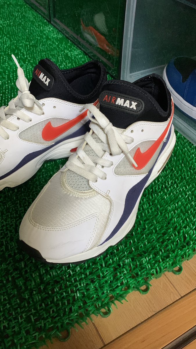 ma_chi1819's tweet photo. My First Air Max👟
メルカリ、箱無しですがGOT'EM🤩
使用感あるけどほんとナチー👍
高校時代を思い出す🤗
#AirMax93
#ハバネロレッド https://t.co/HLkNvA9eog