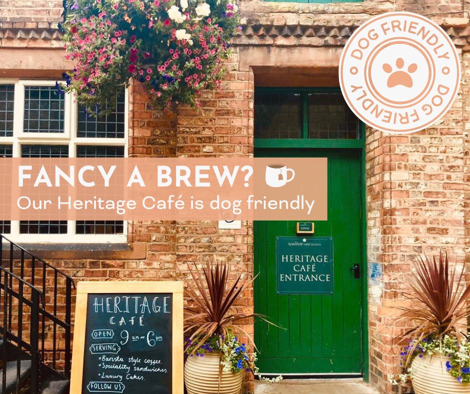 Walton_Gardens's tweet image. Did you know our gardens are dog friendly and so is the Heritage Café! Come and enjoy a walk and a bite to eat or a cup of coffee with your furry friend! 🐶
The café is open Monday - Sunday, 9am -5pm.
orlo.uk/DKhGt