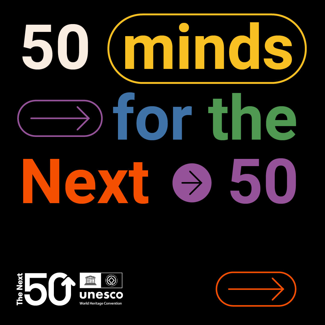 I am delighted to join <a href="/UNESCO/">UNESCO 🏛️ #Education #Sciences #Culture 🇺🇳</a>'s 50 Minds discussion as a panellist on “Towards a Balanced Representation of World Heritage sites” 👉 join us unesco-org.zoom.us/webinar/regist… #TheNext50