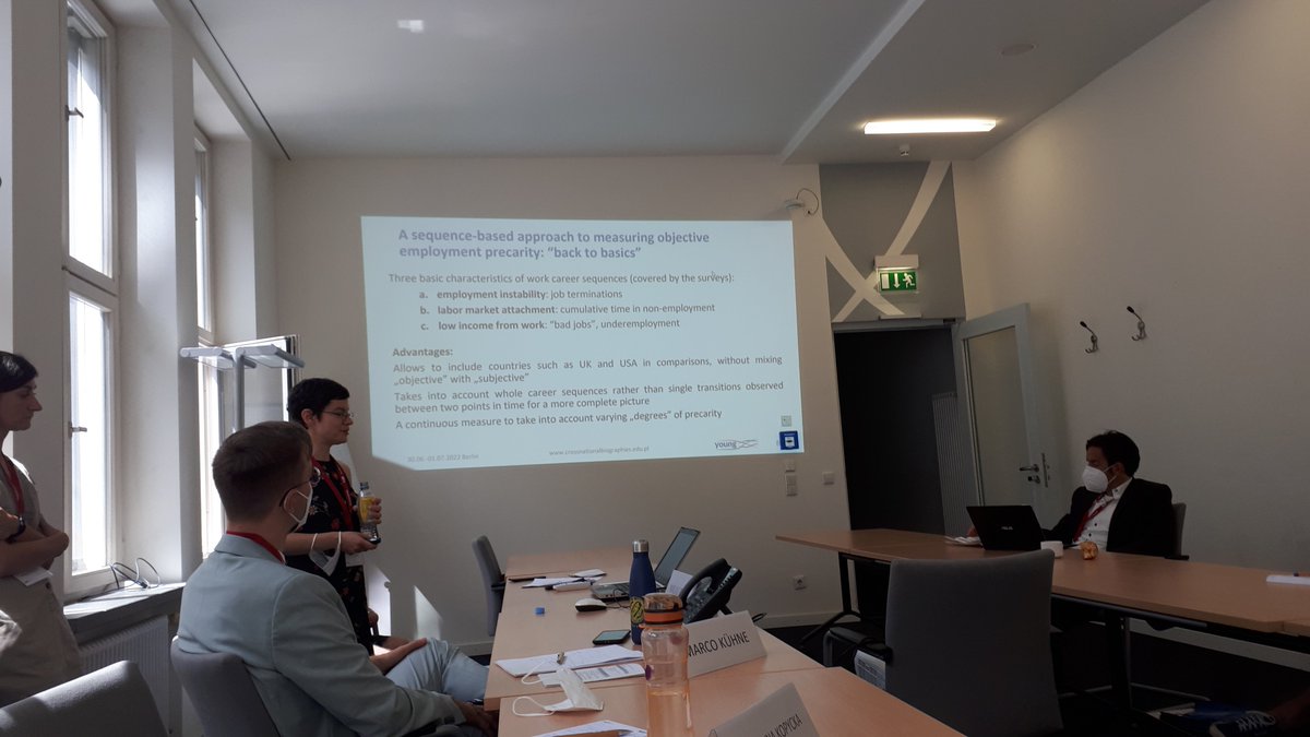 SECCOPA (@seccopa_project) on Twitter photo So exciting to be at the SOEP Conference at the <a href="/DIW_Berlin/">DIW Berlin</a>, listening to the interesting talk by <a href="/AnnaKiersztyn/">Anna Kiersztyn</a> on #employment #precarity and having the chance to present <a href="/seccopa_project/">SECCOPA</a> work! So exciting to be at the SOEP Conference at the <a href="/DIW_Berlin/">DIW Berlin</a>, listening to the interesting talk by <a href="/AnnaKiersztyn/">Anna Kiersztyn</a> on #employment #precarity and having the chance to present <a href="/seccopa_project/">SECCOPA</a> work!