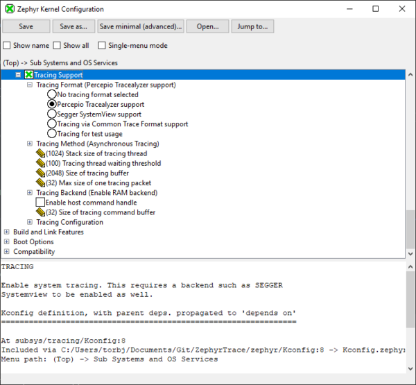 ZephyrIoT's tweet photo. .@percepio's #Tracealyzer 4.6 has improved support for @ZephyrIoT! Read this #blog and get started today: https://t.co/YAXvxJbOTu #DevAlert #ZephyrRTOS #opensource #embedded https://t.co/xhDiXG2Lsl