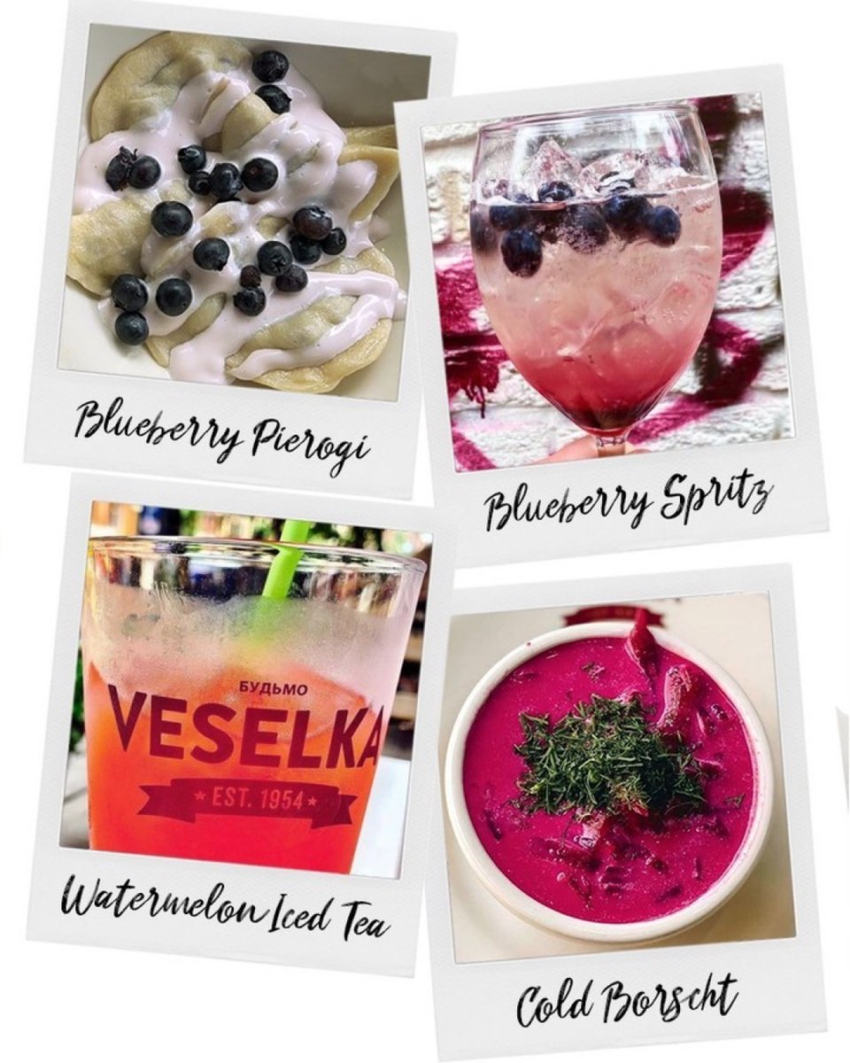 veselkanyc's tweet photo. Our Summer Specials Are Here! ☀️
#StandwithUkraine #slavaukraini #veselkanyc #eastvillagenyc #littleukraine #donateukraine #borscht #pierogi #Summerspeicals #foodporn #food #borscht #coldborscht #veselka #veselkafood https://t.co/h51ncpyH9j