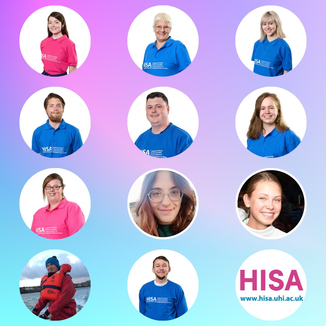 Today we say goodbye to some of our amazing officers 👋

We would like to express our sincere gratitude for all their hard work representing the student body and wish them all the very best in their future endeavours! 
#ForStudentByStudents
#TeamHISA
<a href="/thinkUHI/">UHI</a>