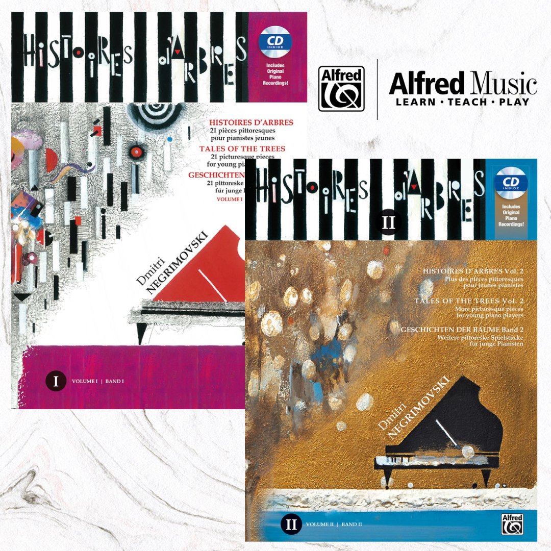 🎹 👀 Klavierschüler und -Lehrer aufgepasst: 
Die Stückesammlung Histoires d'Arbres spricht die Vorstellung an und hilft euch dabei, Spieltechniken leichter zu erlernen.

Hier geht es zu Band 1 ➡️ ow.ly/62v850Jy5sa

#alfredmusic #learnteachplay