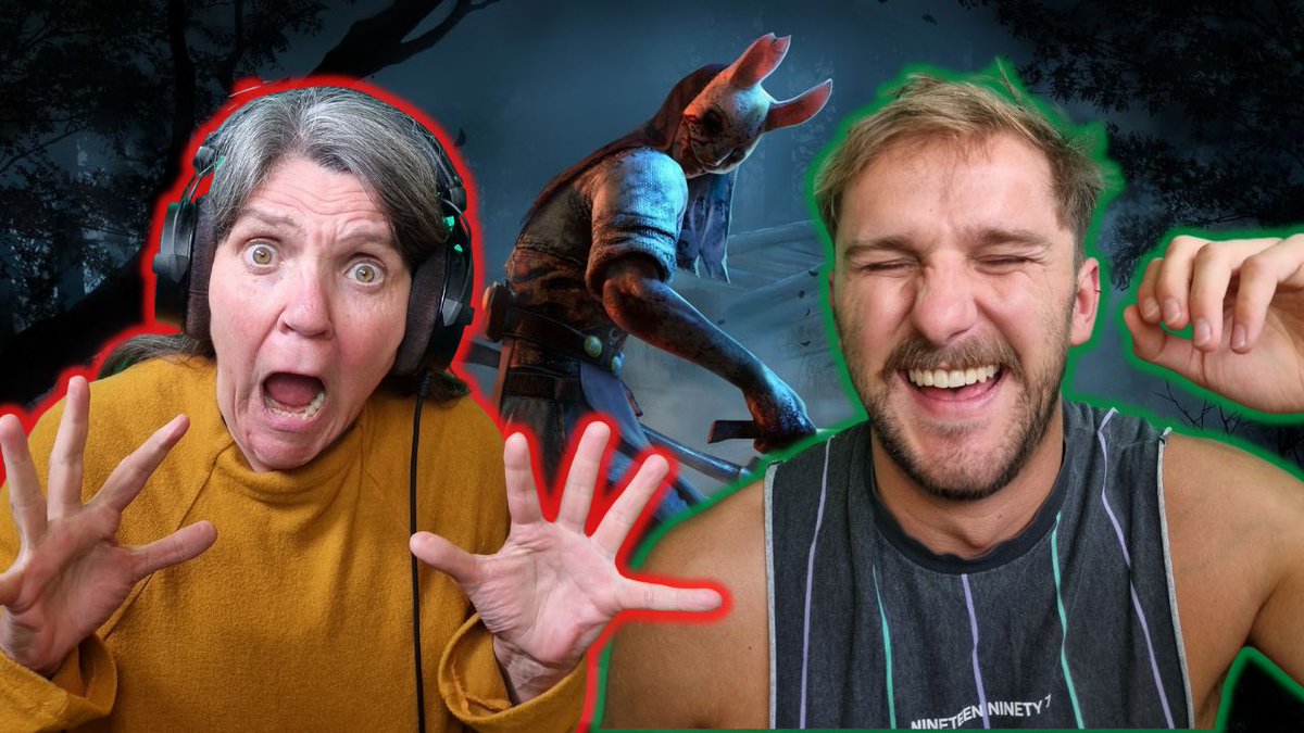 tomjsherlock's tweet photo. A new chapter in my content creating!!!

A new series done weekly of Mother Sherlock REACTS!

Mum reacting to all @DeadByBHVR Killer Trailers 

Check it out >>>>>

https://t.co/1CKsaIh5Eh https://t.co/SGLw3976b5