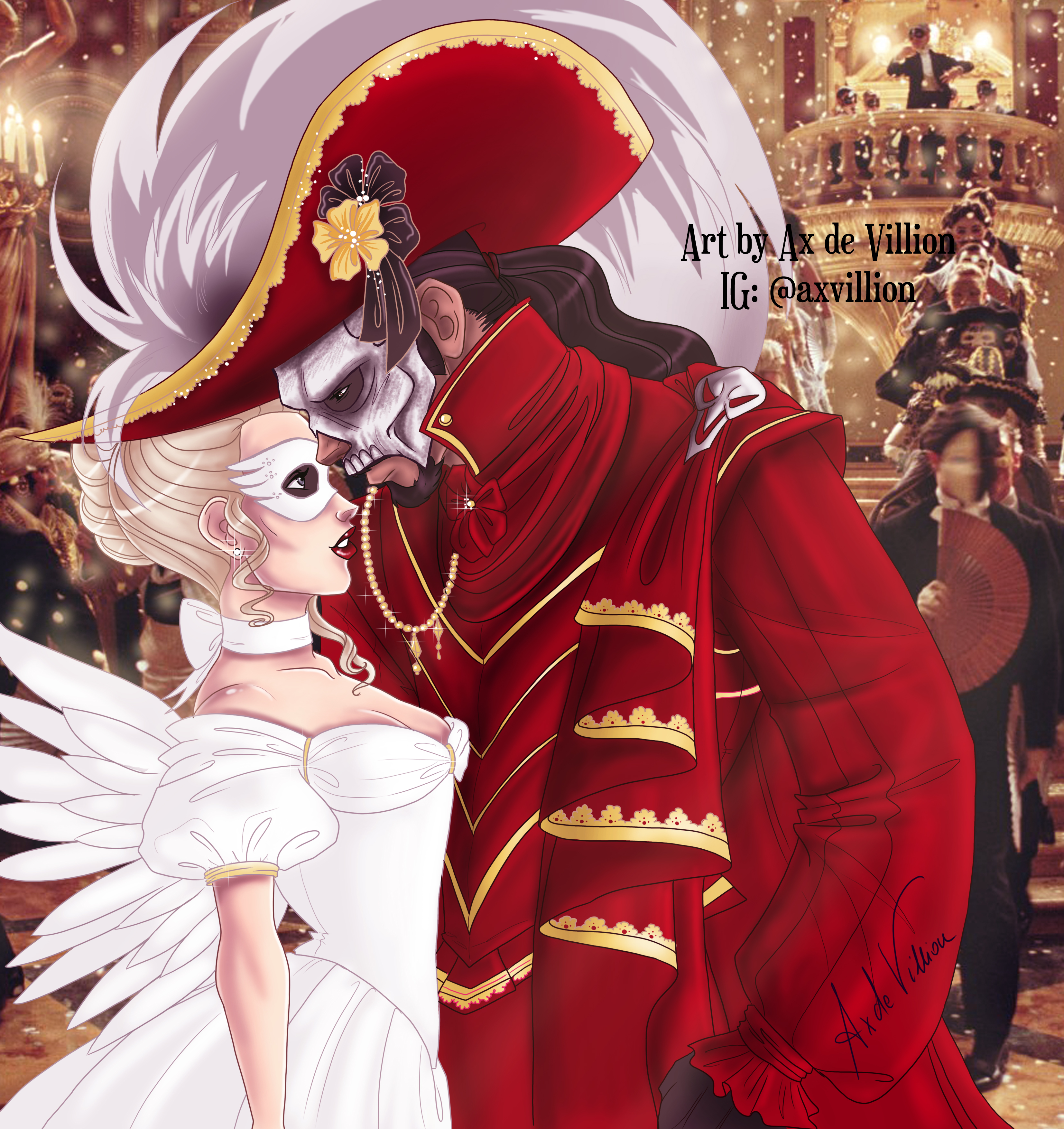 Reaper Mascarade Art