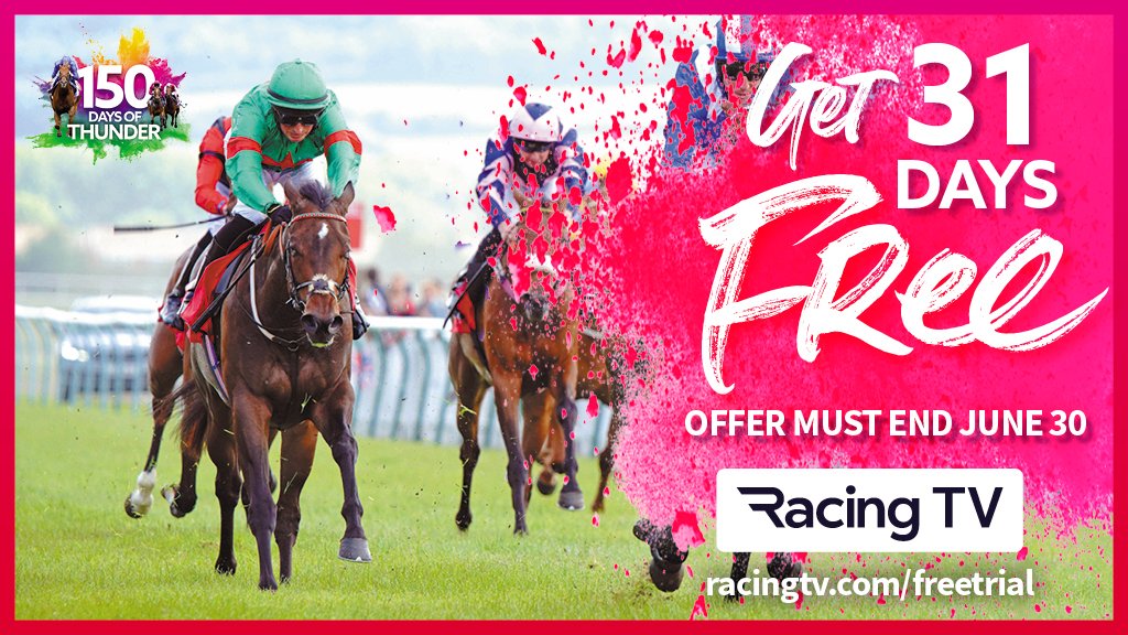 Hurry, start your free one-month trial of <a href="/racingtv/">Racing TV</a> now! Offer must end June 30. 

Get yours here 👉 bit.ly/3M1389V’.