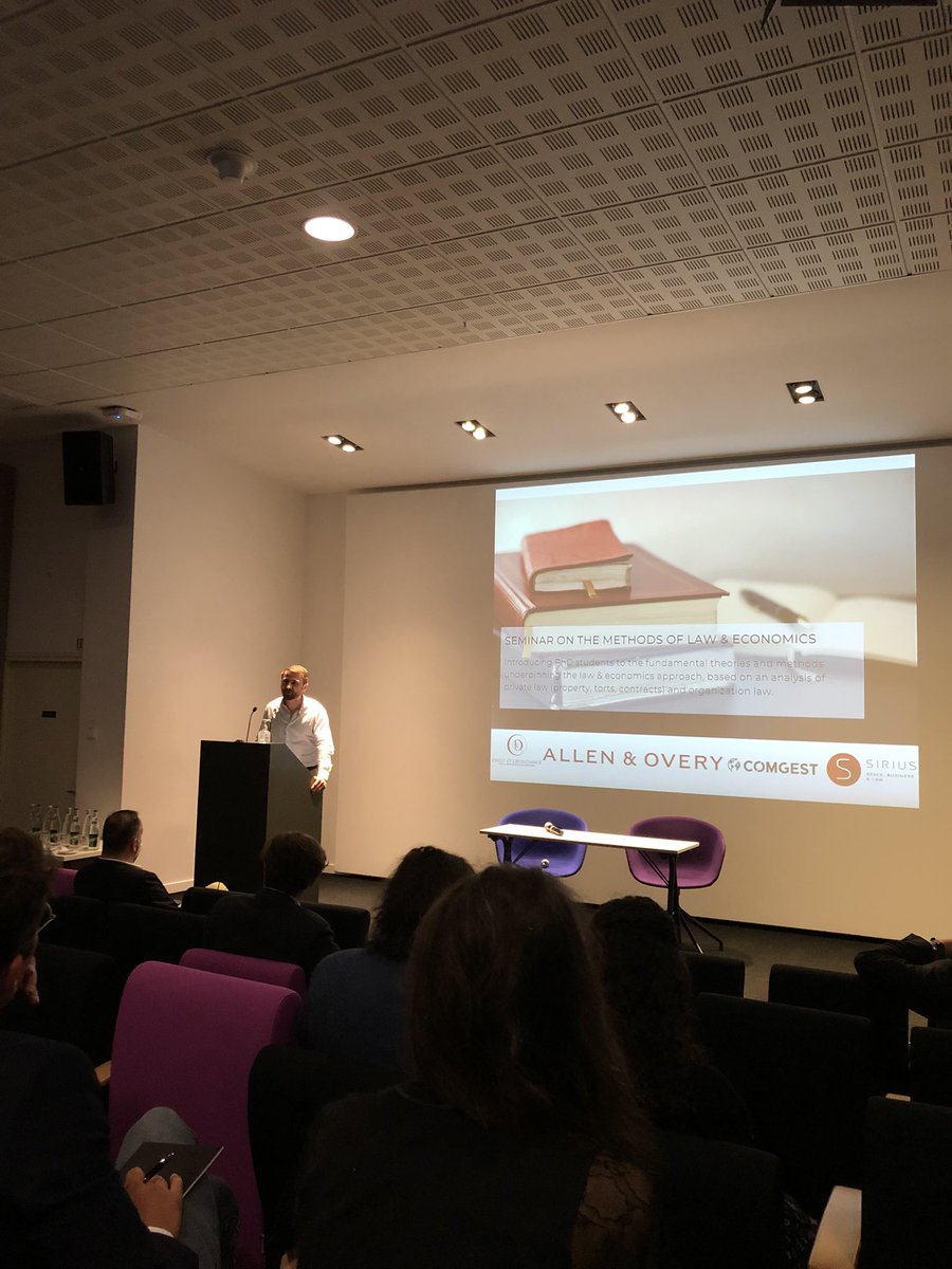 LECHEVALIER Fabien (@fabien_lcvl) on Twitter photo Introduction du séminaire <a href="/RulesForGrowth/">Droit & Croissance</a> sur les Law & Economics Methods! Plus de 20 doctorants en provenance de 8 pays différents!
cc <a href="/oudin_paul/">Paul Oudin</a> <a href="/Svermeille/">Sophie Vermeille</a> Introduction du séminaire <a href="/RulesForGrowth/">Droit & Croissance</a> sur les Law & Economics Methods! Plus de 20 doctorants en provenance de 8 pays différents!
cc <a href="/oudin_paul/">Paul Oudin</a> <a href="/Svermeille/">Sophie Vermeille</a>