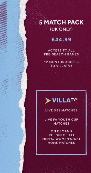 🚨 𝐆𝐈𝐕𝐄𝐀𝐖𝐀𝐘

◉ Access to VillaTV+ for a year (UK only)
◉ Access to all pre-season games (UK only)
◉ Any training top of your choice

To enter: 

◉  RT this tweet
◉  Follow @AddictedToVilla
◉  Follow <a href="/AVFCStatto/">Aston Villa Statto</a> 

Winner announced 5th July. GL

#avfc | #utv | #vtid
