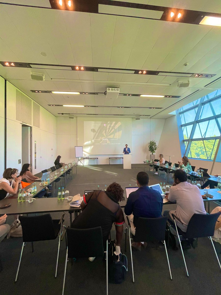Fourth and final day of the #iiaward Munich 🇩🇪 capacity-building workshop. Recipients attend a social media workshop by <a href="/1AlexKhan/">Alex Khan</a> CEO of <a href="/AttractMedia/">Attractive-Media</a>. They will learn tips and tricks on how to enhance engagement on their social media platforms. <a href="/UNAOC/">UNAOC - United Nations Alliance of Civilizations</a> <a href="/BMWGroup/">BMW Group</a> <a href="/AccentureDACH/">Accenture DACH</a>