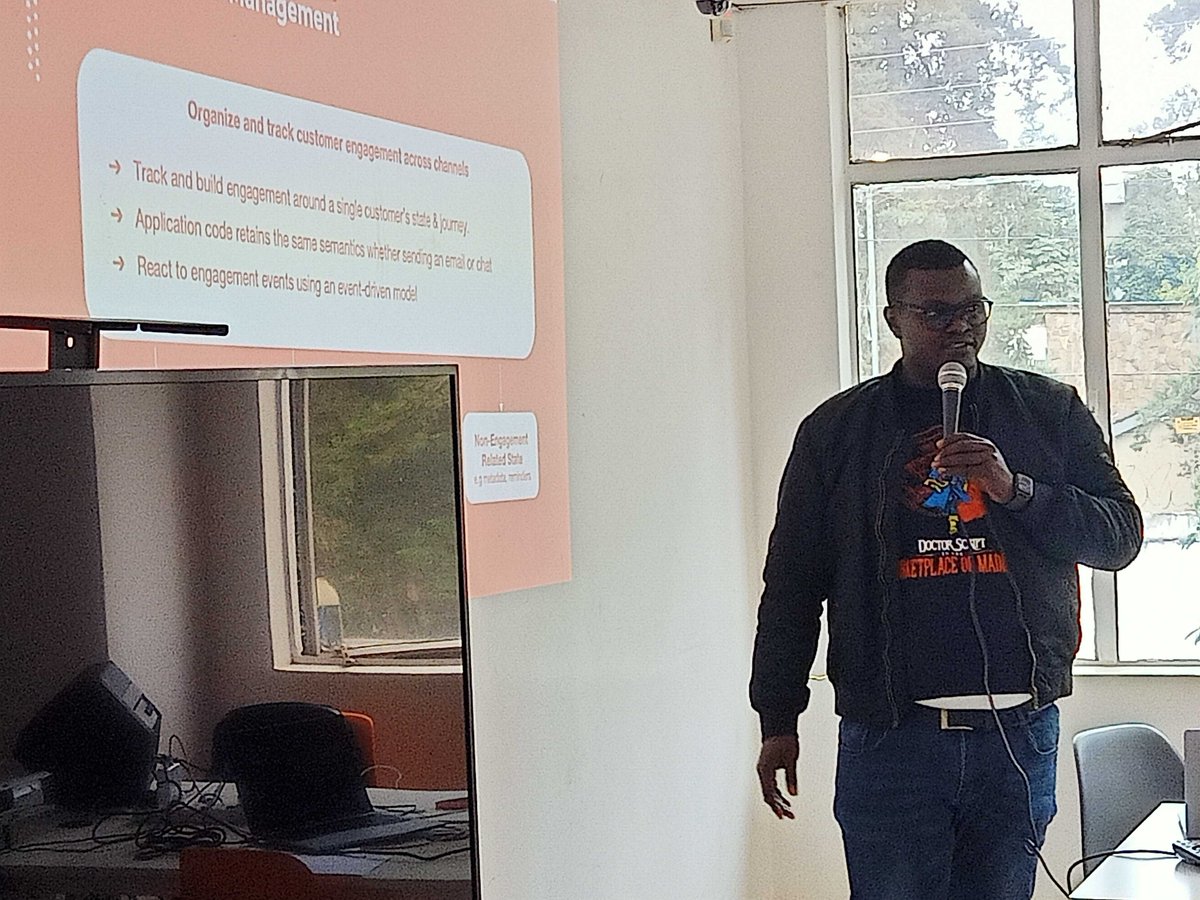 Africastalking's tweet photo. Our open #Fintech hackathon has kicked off!! Looking forward to experiencing the great solutions built by the devs! #WeLoveNerds #BuildWithUs https://t.co/99lfPX18HN
