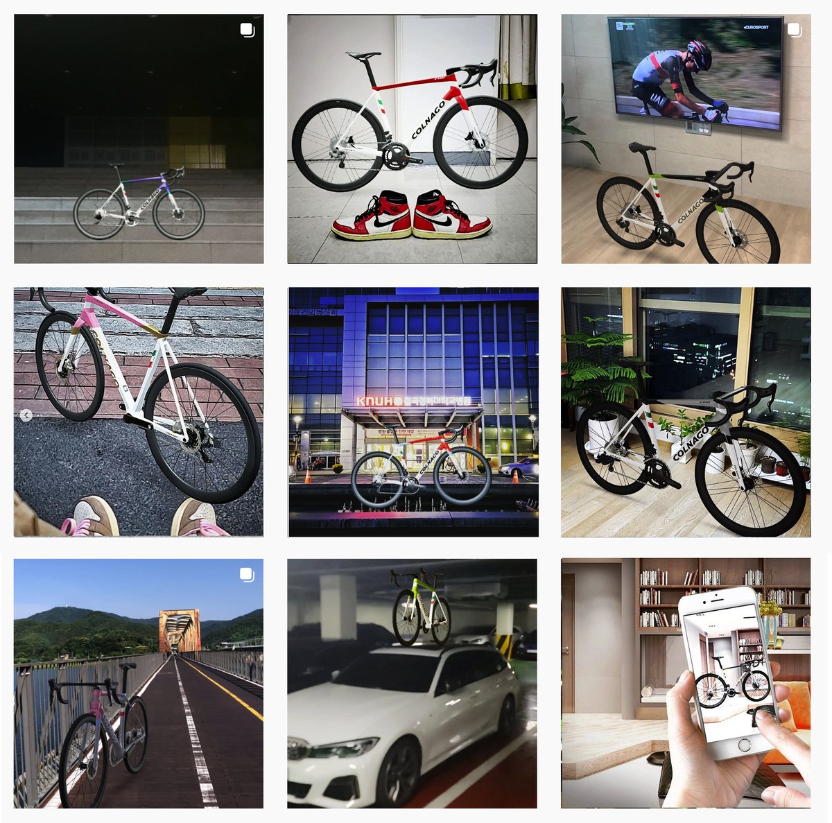 User Generate Content (#UGC) is the ultimate way to market your brand or product. This amazing example of <a href="/Colnagoworld/">Colnago</a> brand loyalists posting images of the C68 road bike in AR is just one example of how #augmentedreality can be used as a tool for customer #loyalty &amp; #marketing