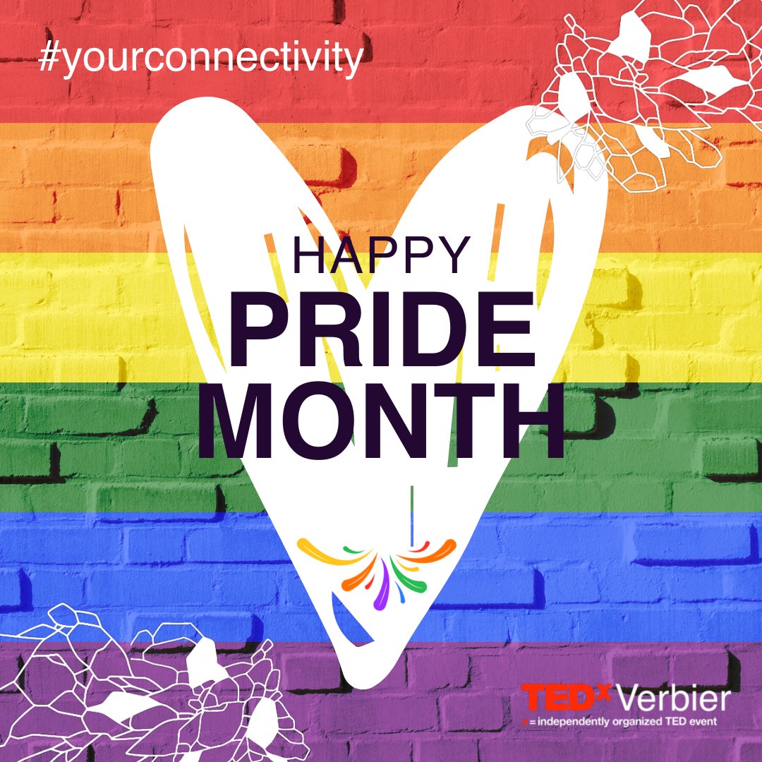 Love is the deepest connection we have as humans. The month of June celebrates Pride and the fact that this form of connectivity can be shared by all. Happy Pride month!
#yourconnectivity #thecontextofconnectivity #tedxverbier #tedtalks