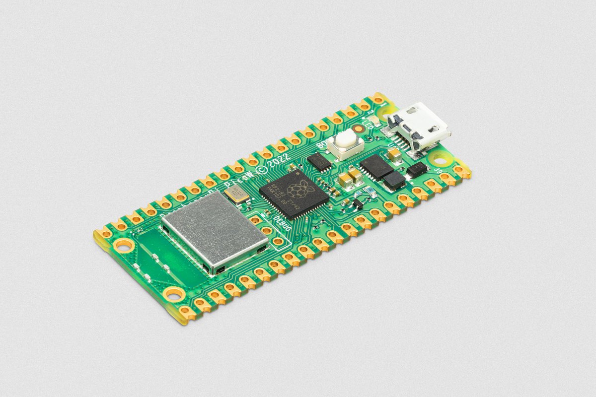 RaspberryPidk's tweet image. Ny Raspberry Pi Pico W med WiFi! Samt Raspberry Pi Pico H (Pico med påloddet headers). Find dem på hjemmesiden via link raspberrypi.dk/?s=raspberry+p…