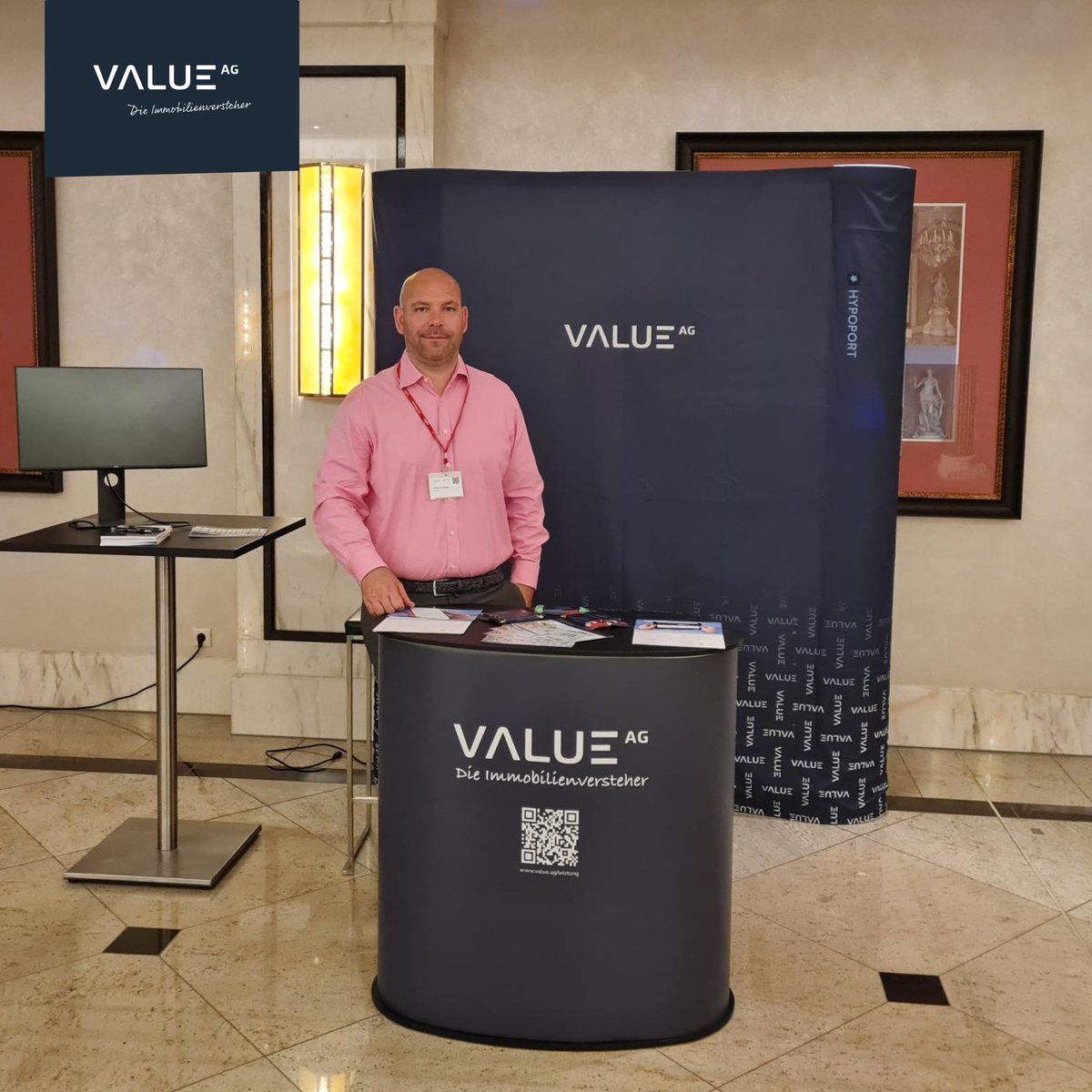 Nach 2-jähriger Pause wieder mit eigenem Stand auf der #HypZert Jahrestagung - wir freuen uns! Tolle Galaveranstaltung &amp; spannende #Fachvorträge. Wir sind mit unseren Vorständen, Key Account Managern und 35 Gutachter:innen (Hypzert) vor Ort. #Immobilienbewertung