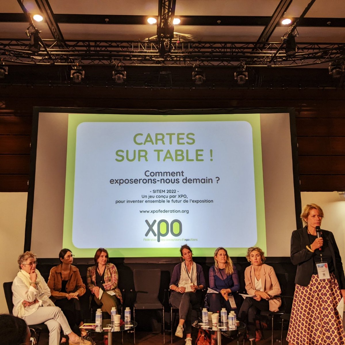 #sitem2022  jour 3
Conférence "Comment exposerons-nous demain ?"
Par xpofederation.org