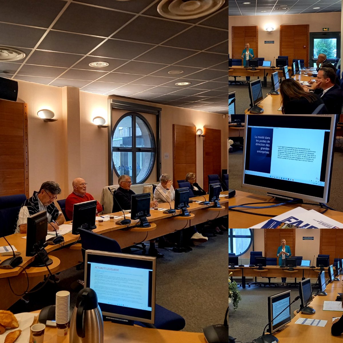C'est parti pour notre matinale en droit social à la FFB ROUEN METROPOLE &amp; TERRITOIRES  Nos adhérents et conseillers prud'hommes sauront tous sur l actualité législative et jurisprudentielle 😎
#matinale #droitsocial #droitdutravail #medefrouen #medef