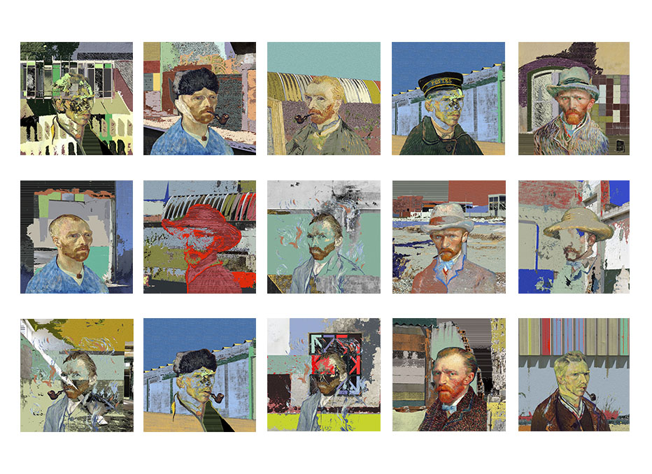 Below are all 15 original NFT artworks I created for <a href="/SaatchiArtNFTs/">Digital by Saatchi Art 🎨🎉</a> and their first NFT collection 'The Other Avatars' which dropped in January 2022 on #OpenSea - Celebrating the wonderful art of Vincent Van Gogh! 

opensea.io/collection/the…

#NFT #NFTCommmunity #vincentvangogh