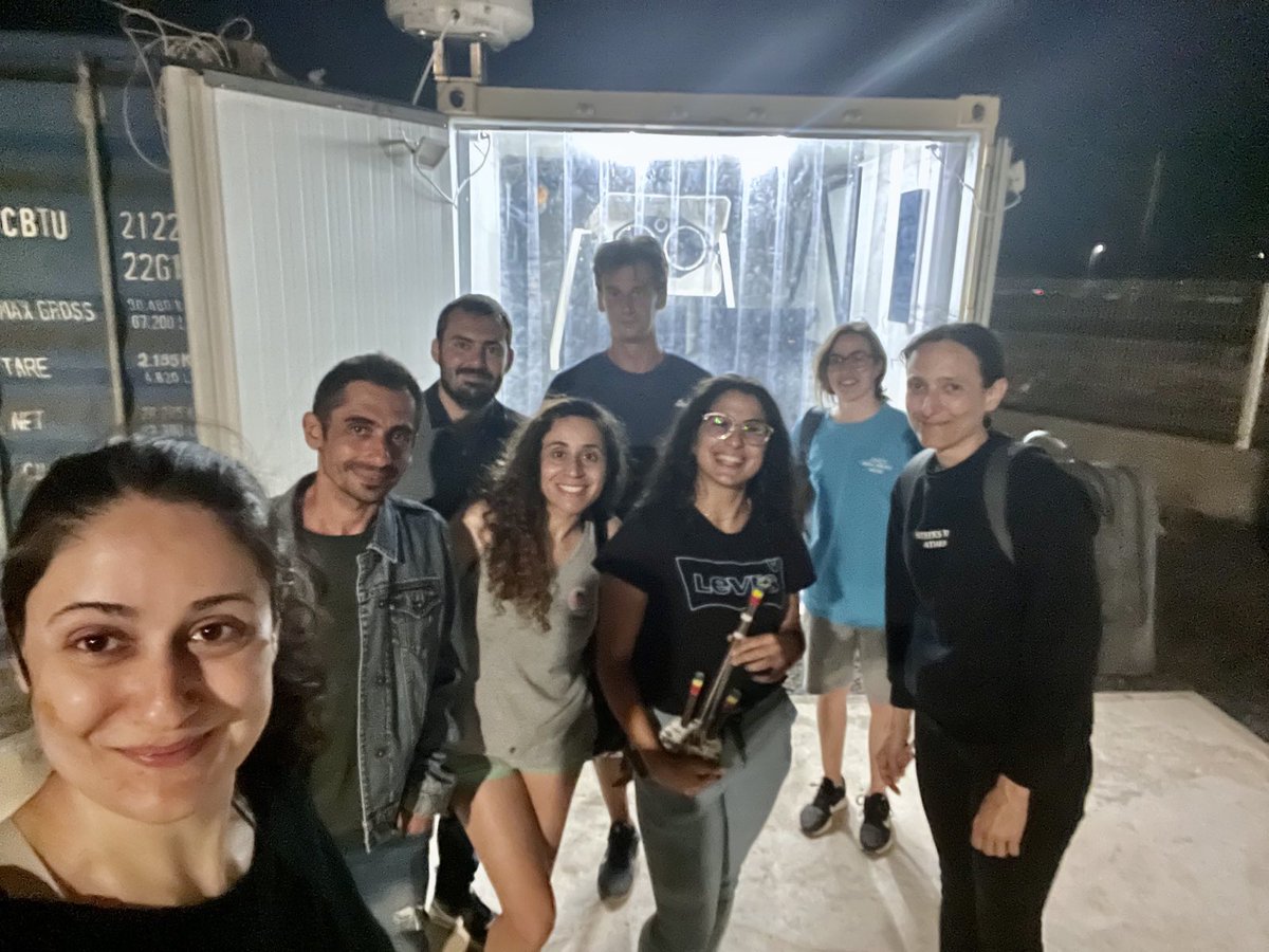 esa_aeolus's tweet photo. After 3️⃣ weeks, many days and nights of shining laser beams, dozens of flights, beastly plumes of dust, and ferocious winds... It's goodbye to 🇨🇻 &amp; @OSCM_ Great work from @ASKOS_Aeolus, @EMMECARE, @EAA_NOA, @UniRdg_Met, @USRL_CyI, @TROPOS_eu 🛰️🛩️🌇🌬️👋 On to the data! 📈📉📊🔍 https://t.co/h1tdJrjabj