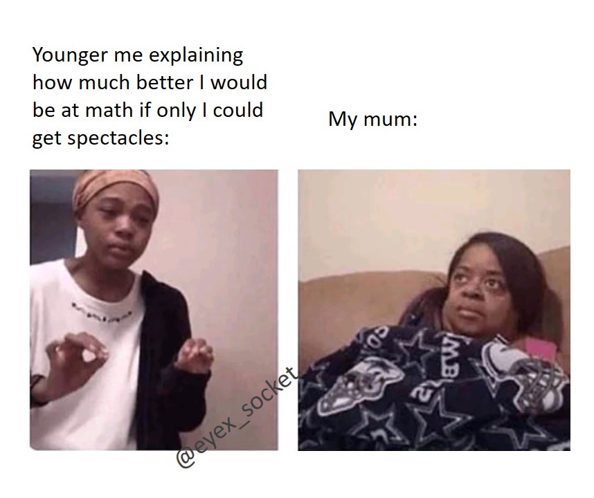 eyex_socket's tweet photo. I laff you. 😂
#eyexsocket #eyehealth #healthinfo #memes #optometry #optometrymemes #vision #eyecare #sight https://t.co/8RU12PPkjX