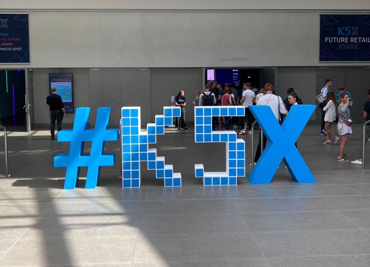 commercetools's tweet photo. Yesterday was an amazing kick-off to #K5X! 🚀

Visit us at Booth 1⃣6⃣6⃣ with @Deloitte, @diconium, #dotSource, @fulfillmenttools, @kernpunkt and @Mindcurv to discover more about #MACH and to learn how you can become a commerce #Yeasayer.

LET'S TALK: https://t.co/Z4bnRkwTRv

#K5 https://t.co/VQ7v9LaWrk