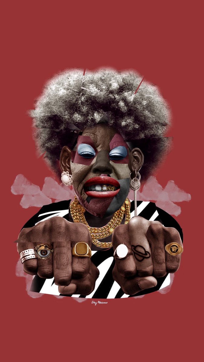 Daymarumo_'s tweet photo. Makhulu ontswempu !

#art #blackart #collageart #afrofuturism #menalinart #afrofuturismo #blackartists https://t.co/6H2LzWEwFq