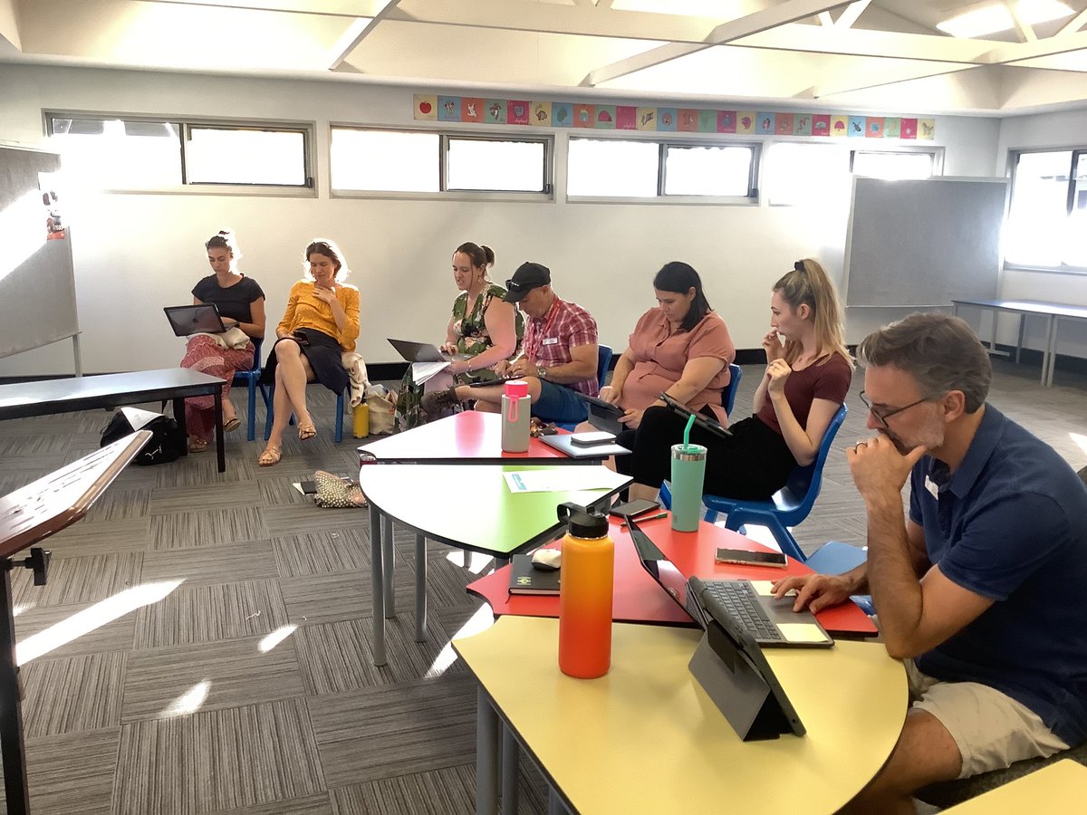 sophiekeeffe's tweet photo. Enjoyed working with St Josephβs Kununurra online recently! We discussed the #SAMRmodel. The staff then reflected on whether they were currently enhancing or transforming student learning through digital tools! @CEWADigLearn https://t.co/svoXBAZjhQ