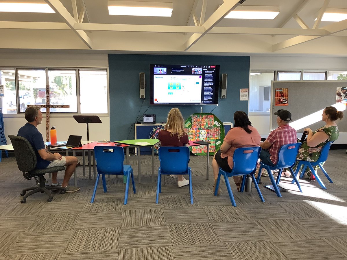 sophiekeeffe's tweet photo. Enjoyed working with St Josephβs Kununurra online recently! We discussed the #SAMRmodel. The staff then reflected on whether they were currently enhancing or transforming student learning through digital tools! @CEWADigLearn https://t.co/svoXBAZjhQ