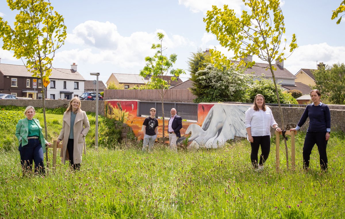 TOTEMireland's tweet photo. We celebrated 20 years in business on June 2nd &amp; we wanted to do something a little more meaningful to mark the momentous milestone. 

Together with @WaterfordCounci we planted 3 trees located at Abbeyside bridge mural along the #WaterfordGreenway 

#20Years #TOTEM #Waterford https://t.co/vfPg9Hi9z5